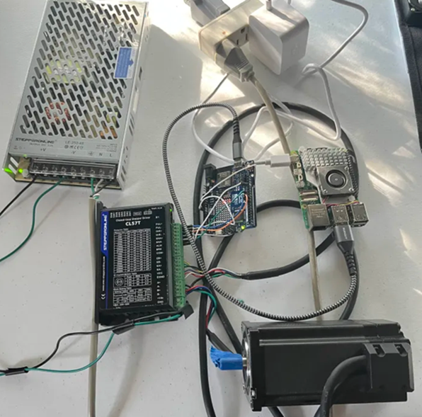 Full assembled hardware photo